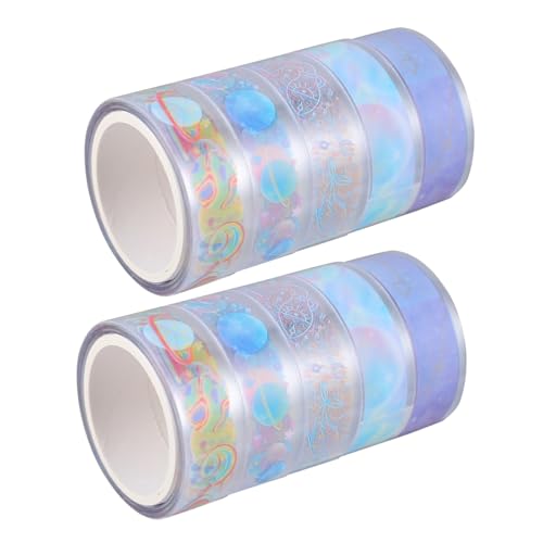 COHEALI 1 Satz Transparentes Washi-tape Washi-tape-handwerk Abdeckband Für Diy Bastelband Party Decoration The Washi Tape Diy Klebeband Dekoratives Klebeband Für Sammelalbum 2 Kartons von COHEALI