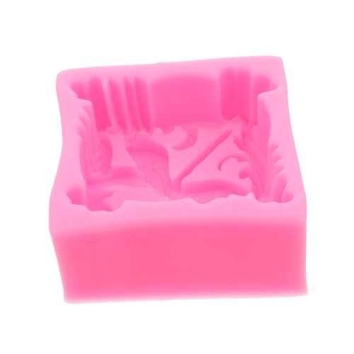 COHEALI 1 Stück Silikon Kuchendekoration Manuelle Seife Seifenguss DIY Seifenkuchen Fondant Kerze Backen Handgemachte Seife Libelle Rosa von COHEALI