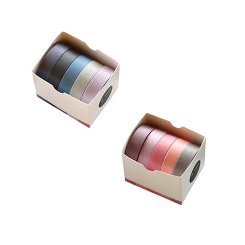 COHEALI 10 Rollen Washi Tape zum Verpacken von Geschenken the washi tape haushaltstücher farbiges klebeband geschenkpaket Bastelbänder Washi Tapes für Journal Deko-Washi-Tape Fotoalbumband von COHEALI