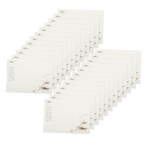 COHEALI 10 Sätze Schreibwaren leere Papierrolle liniertes Briefpapier Kraft-Briefpapier einladungen briefpapier Schreibpapier Dekoratives Briefpapier edles briefpapier Brief aus Papier von COHEALI