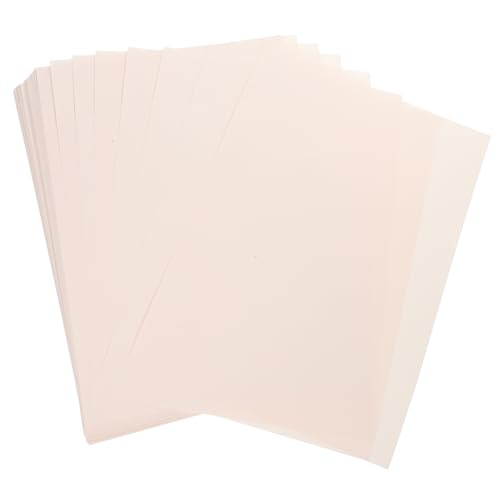 COHEALI 100 Blatt Transferpapier Zum Aufbügeln Druckpapier A4 Papier Wärmeübertragungspapier Bulk Wärmeübertragungsmaterial Rosa von COHEALI