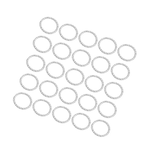 COHEALI 100 Teiliges Schmuckherstellungsset Biegeringe Verbinder Schmuckzubehör Sterling Biegeringe Schmuckherstellung Ring Schmuckverbinder Bulk Schmuck Halskette Reparatur Biegering von COHEALI