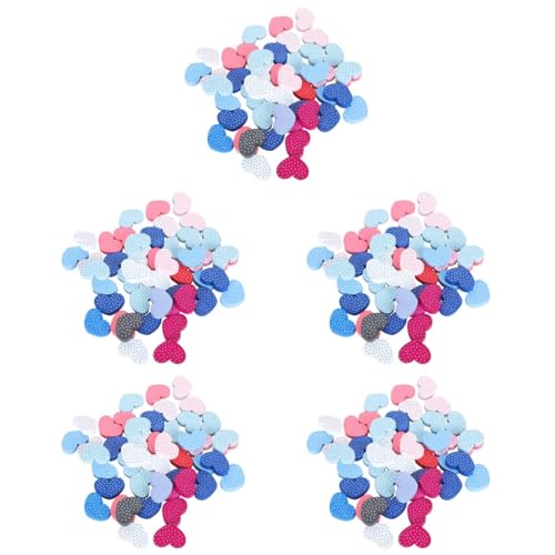 COHEALI 1000 Stück Mit Liebe Bedruckte Holzperlen Zierlicher Schmuck Kopfbedeckung Schmuck Valentinstag Bastelperlen Valentinstag Abstandsperlen Dekoriertes Zubehör Lose von COHEALI