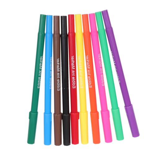 COHEALI 10St Backstift wachsmalstifte wachsstift foodsticks Farbstifte mit feiner Spitze Kuchen dekorieren Markierungsstifte Fondant-Kuchen-Marker nützliche Fondant-Kuchenmarker Plastik von COHEALI