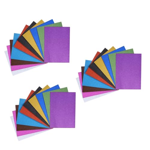 COHEALI 120 Blatt Handgefertigtes Goldpulverpapier Baupapier Verschiedene Farben Buntes Bastelpapier Farbiger Karton Origami Papier Selber Machen Origamipapier Doppelseitig Farbkarton von COHEALI