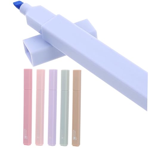 COHEALI 18 Stk fluoreszierender Markierungsstift Textmarker süße Schulsachen Kalligraphie-Marker sleek highlighter Stylish highlighter Schülermarkierungsstift Büro Mark Stift Plastik von COHEALI