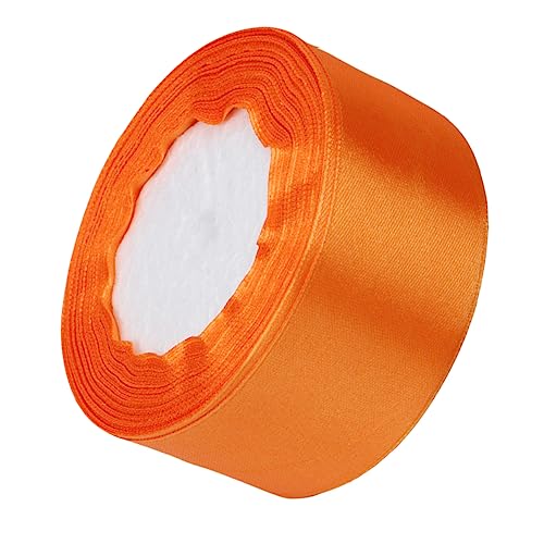 COHEALI 1stk Verpackungsband Urlaubsdekoration Hochzeitstortendekorationen Bulk-hochzeitsdeko Kuchen Topper Kuchendekoration Ornamentband Orange Dreiecksgarn Aus Polyester von COHEALI