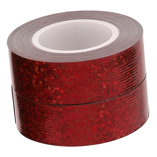 COHEALI 2 Rollen Stoffband Ausbesserungsband Multifunktionales Klebeband Buntes Klebeband Gtape Teppichband Reparaturband Einseitiges Klebeband Teppichband Für Teppichband Bulk von COHEALI