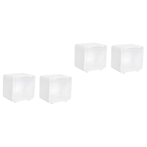 COHEALI 2 Sätze Aufbewahrung Sbox Mini-schublade Mini-klebeband Mini-werkzeuge Organizer Zur Aufbewahrung Von Aufklebern Desktop-tape-organizer Miniband P.s Weiß 2 Stück * 2 von COHEALI