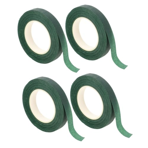 COHEALI 2 Sätze Blumenband Blumenbänder Wickeln Bastelprojekte Für Floristen Strauß Band Diy Klebeband Für Blumen Blumenstrauß Stiel Handwerkswerkzeuge Green Papier 2 Rollen * 2 von COHEALI