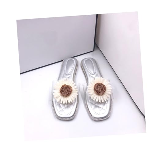 COHEALI 2 Stück DIY Schuhe Bekleidungszubehör Dekorativer Schuhclip Sonnenblumen Zubehör Patch Sonnenblumen Zubehör Basteln Abnehmbare Schuhclips DIY Blumen Patches von COHEALI