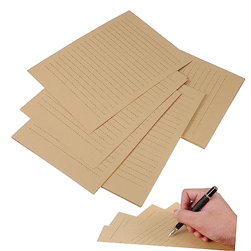 COHEALI 200 Blatt Briefpapier paketpapier packpapier einladung fitzek schreibwaren set Geschenkpapier Pergamentpapier zum Schreiben Schreibpapier Brief aus Papier Grußkartenpapiere von COHEALI