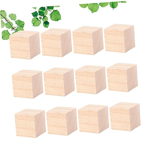 COHEALI 22St Holzblöcke spielzeug für kinder toys kinder spielzeuge kinderknallzeug Puzzle-Würfel kinder bausteine quadratischer Holzblock Spielzeug aus Holzbausteinen Hölzern von COHEALI