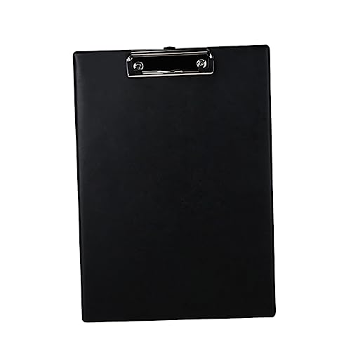 COHEALI 2St Datei Zwischenablage Büro-Klemmbrett Festplattenplatzwert Profil-Zwischenablage Schreibtischbrett a4 büroklammer brett write board clipboard A4-Klemmbrett Schreibtafel Black von COHEALI