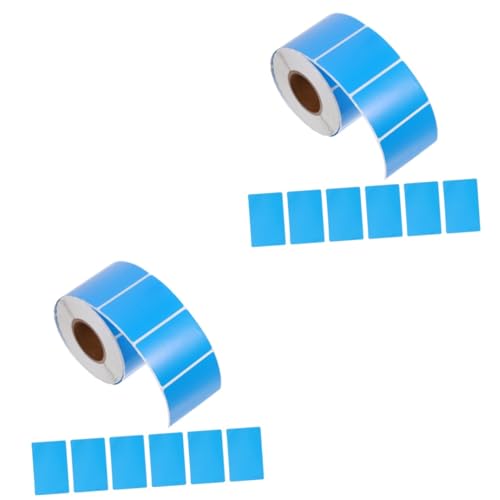 COHEALI 2St Etiketten aus Thermopapier Etiketten für Drucker Aufkleberetiketten leer büromaterial küchenartikel Tafeletiketten transparente Aufkleber -Aufkleberpapier Thermoaufkleber von COHEALI