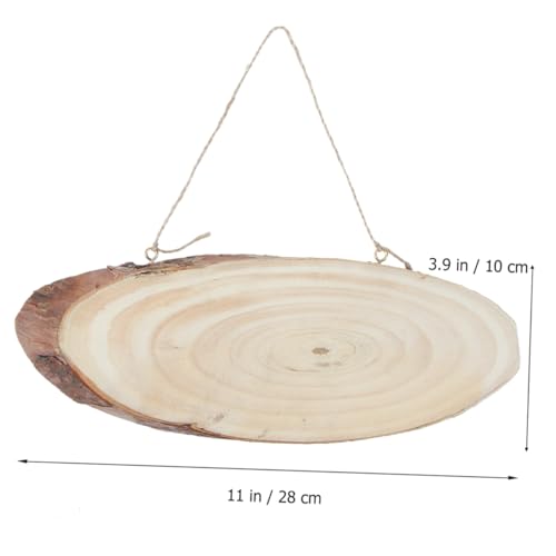 COHEALI 2St Leere Plakette hochzeitsdeko hochzeitsdeco holzbohlen bastelzeug holzplatte holzpanele holzbrett holzdielen bretter plakafarbe hochzeitdeko holzscheiben selber machen Protokoll von COHEALI