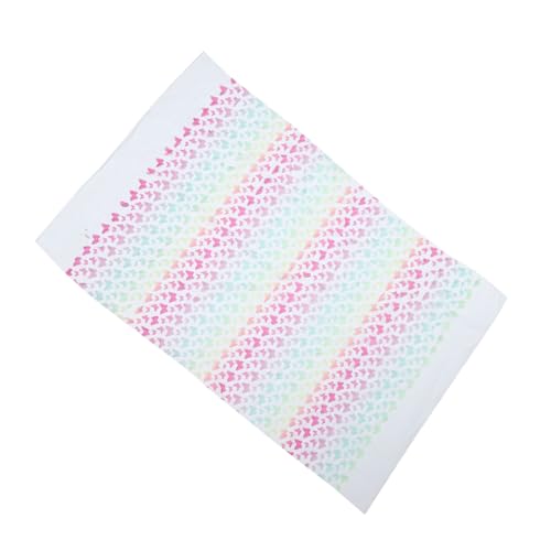 COHEALI 2St Schmetterlingsstickerei bestickte Spitze Kleidbesatz aus Bühnenbekleidungsstoffe Dekorationsmaterial für Schmetterlinge Spitzenband Kantenbesatzstoff Polyester Colorful von COHEALI