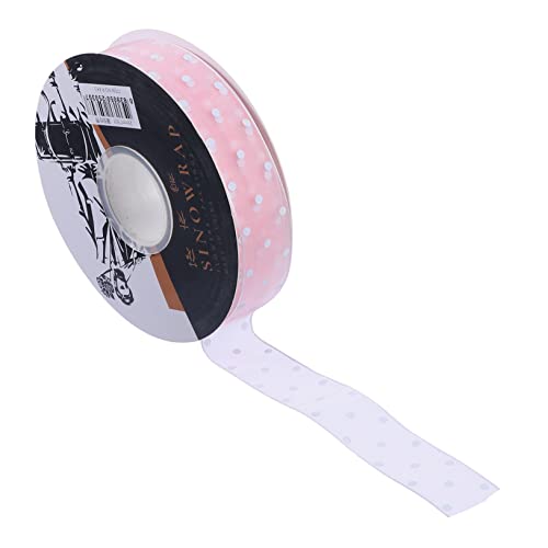 COHEALI 3 Rollen Schleife Blumenstrauß Verpackungsband Geburtstagsfeier Geschenkband Grosgrain-Bänder Hochzeitsbedarf Hochzeitssachen seidenband ribbon ykk oq Wickelband Polyesterband Rosa von COHEALI