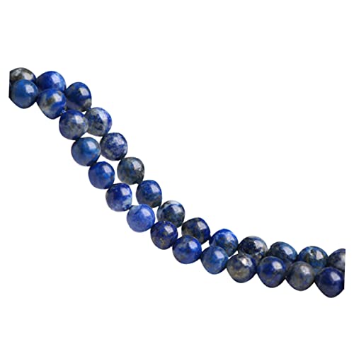 COHEALI 3 Sätze Lapislazuli lose Perlen natürliche Perlen Halbedelperlen Kreis-Halskette DIY-Perlen Perlensets gemstone beads Handgemachte Schmuckstücke blaue Perlen dekorative Perlen Blue von COHEALI