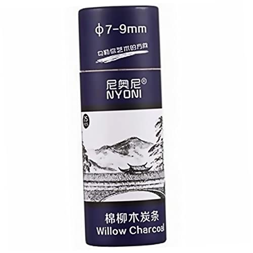 COHEALI 3 Sätze Skizzieren Sie Kohlenstoffstreifen Zeichenkohle Skizzierstifte Wachsstift Riesiger Bleistift Künstlerweidenkohle Kohle Zeichenstange Skizzenleiste Black 25 Stück * 3 von COHEALI