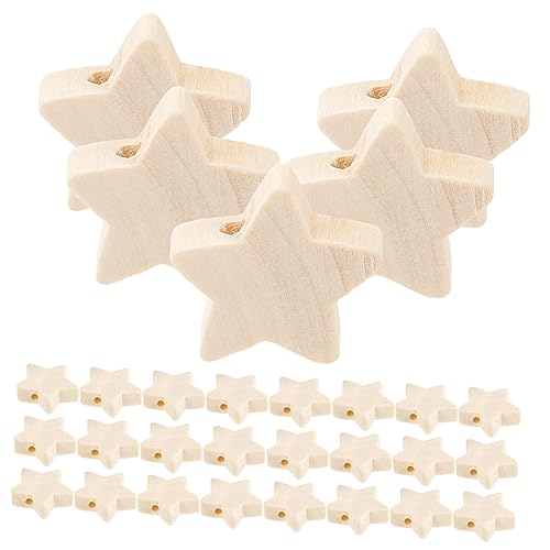 COHEALI 3 Sets Schickes Holz Für Schmuck Jungen Und Materialien Zur Herstellung Von Armbändern Halsketten Zubehör 100 Stück * 3 von COHEALI