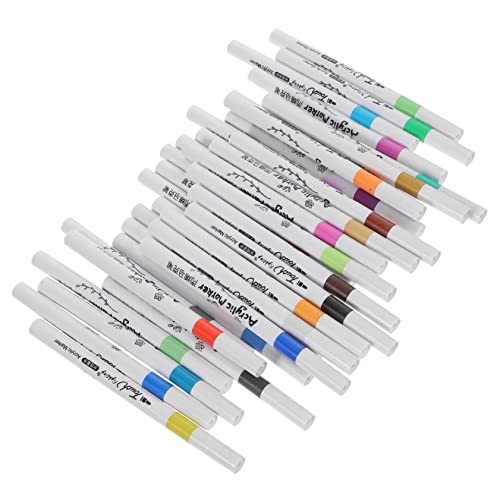 COHEALI 36st Acrylmarker Malstifte-kit Scrapbooking-farbstifte Steinmalstifte Kunstmalstifte Keramik Zum Bemalen Scrapbooking-farbmarkerstifte Whiteboard-marker Zeichenstifte Plastik von COHEALI