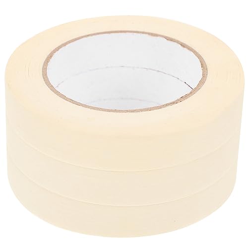 COHEALI 4 Sätze Abdeckband Malerband Einrichtungsbedarf Scrapbook Klebeband Endbearbeitungsband Farbband Kunstpapierband Für Kinder Whiteboard Klebeband Karoteppich 3 Rollen * 4 von COHEALI