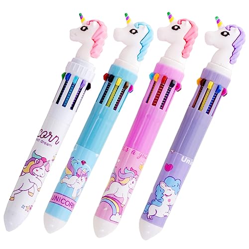 COHEALI 4 Stück Desktop Kugelschreiber Zarter Kugelschreiber Bunter Abs Haushalts Kugelschreiber Kawaii Schreibstift von COHEALI