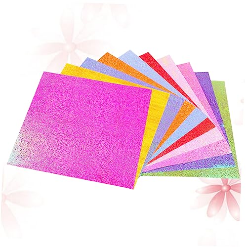 COHEALI 400 Stück handgeschöpftes Papier kreativpapier scrapbook paper reispapier basteln Creative paper geschenkpapier bögen Paper crafts Perlmuttpapier Bastelpapier glänzendes Faltpapier von COHEALI