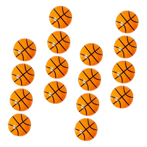 COHEALI 5 Sätze Bleistiftspitzer Für Bleistift Schärfer Mini-basketball Produkt Anspitzer Kinderbasketball Buntstiftspitzer Mini-basketbälle Sacapuntas Metall Orange 16 Stück * 5 von COHEALI