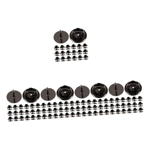 COHEALI 5 Sets Pin Backstab Süßer Pin Keeper Blanko Pinnwand Armband Herstellungsset Emaille Pin Verschluss Anstecknadel Rückseite Abzeichen Verschluss Hutnadel Rückseite Pin von COHEALI