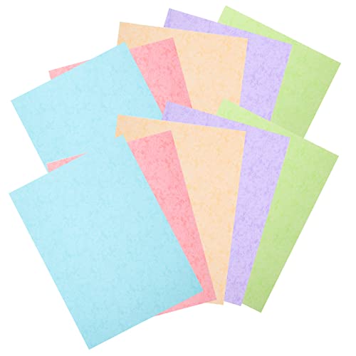 COHEALI 50 Blatt Druckerpapier zartes Bastelpapier Prägung von Faltpapier dickeres Faltpapier DIY-Papier kreativpapier scrapbook paper origami papier selber machen Kinder Malpapier von COHEALI