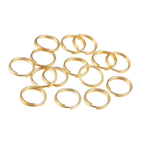 COHEALI 500 Stück Öffnungsringe Offene Ringe Offene Biegeringe Für Die Schmuckherstellung Schmuck Armbänder Schmuckherstellung Von Ringen Zubehör Zur Schmuckherstellung Bulk-schmuck Golden von COHEALI