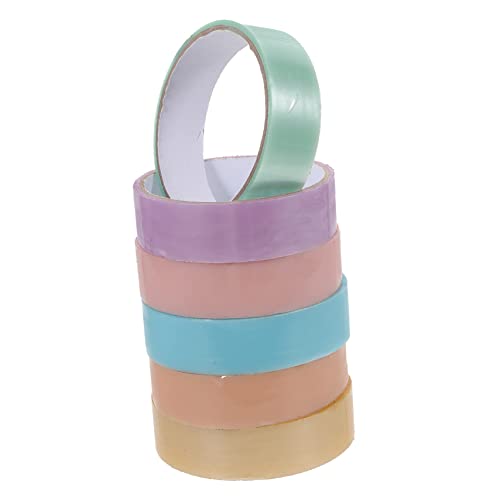 COHEALI 6 Rollen Kugel Aus Perlenband Maskieren Von Washi Tapes Farbiges Malerband Geschenkband Kinderspielzeugband Farbiges Klebeband Kugelbänder Scrapbook-klebeband Dekorativ Plastik von COHEALI