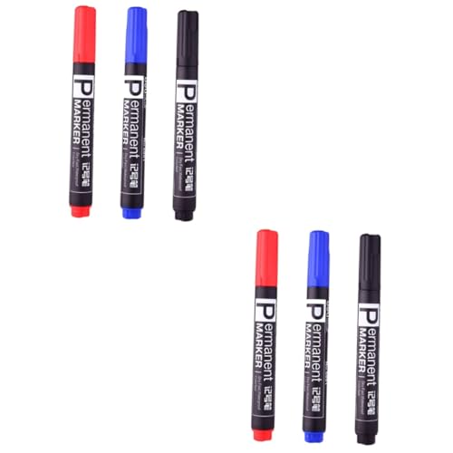 COHEALI 6 Stk Textmarker rauschgift sketcher Paint markierer stift blueriiot metall art supplies markierstifte Oil-based swor Fast dry Ölmarker Marker auf Ölbasis Ölmarkierungsstifte von COHEALI