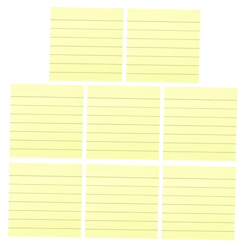 COHEALI 800 Blatt Haftnotizen sticky notes book notizhefte memo pad the notebook buch Haftnotizblöcke Etikettenaufkleber Pads Selbstklebende Notizzettel fluoreszierendes Papier Yellow von COHEALI