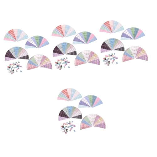 COHEALI 8640 Stk Origami-Stern Papierstreifen mit pastellfarbenen Sternen Papierstreifen zum Basteln papiersterne basteln origami papier sterne Sternfaltpapier Papierstreifen für Sterne von COHEALI