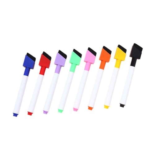 COHEALI 8st Whiteboard-stift Kleine Trocken Abwischbare Marker Trocken Abwischbare Marker Mit Feiner Spitze Trockenlöschmarker Mit Feiner Spitze Löschbarer Whiteboard-marker Plastik von COHEALI