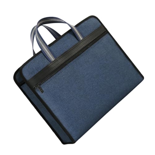 COHEALI Dokumententasche Handtasche Dokumententasche Dokumententasche Reisedokumentenhalter Kleiner Datei Organizer wasserdichte Dokumententasche Business Ordner Aktenordner von COHEALI