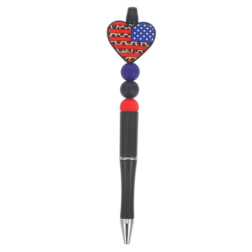 COHEALI Flaggenstift Aus Silikon Einziehbarer Gelstift Amerikanische Souvenirs Sternstift Unabhängigkeitsstift Füller Kugelschreiber Stifte Mit Usa-flagge Gelroller Preisstift Kieselgel von COHEALI