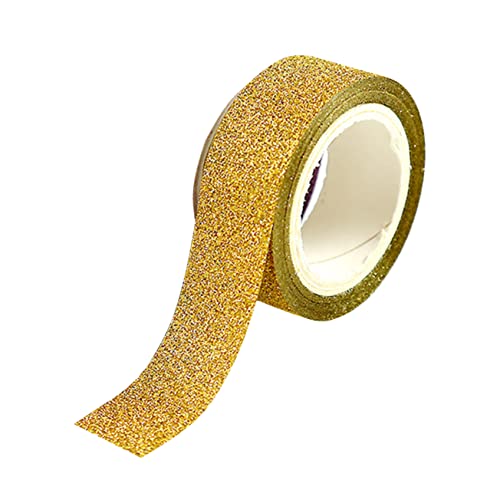 COHEALI Glitzernde Washi-tape-aufkleber Diy-label-handwerk Funkeln Farbiges Klebeband Glitzerband Etiketten Maskierung Heimwerken Glitzeraufkleber Abdeckband Farbiges Band Klebebänder von COHEALI