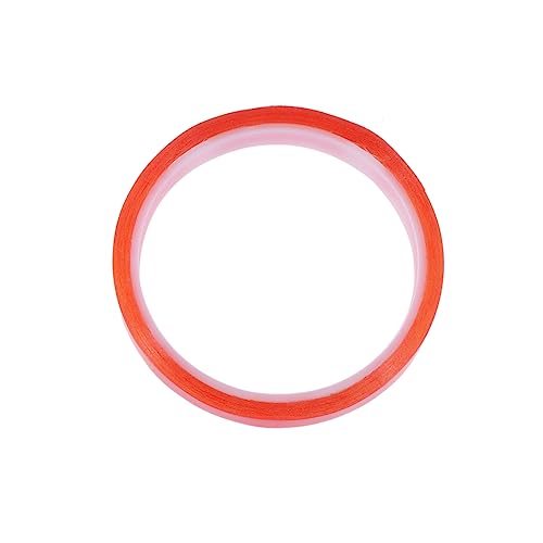 COHEALI Handyband klebeband doppelseitig double sided tape klebeband beidseitig doppelseitig klebeband doppelseitiges transparentes Klebeband doppelseitiges klebeband Acrylklebeband rot von COHEALI