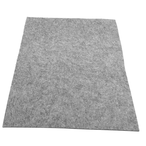 COHEALI Kalligraphie- und Malfilzblock tischunterlage desk mat Schreibblock aus Filz Filzmatte Kalligraphie-Schreibblock Tischset aus Filz Trainingsmatte aus Papierfilz gefühlt Light Grey von COHEALI