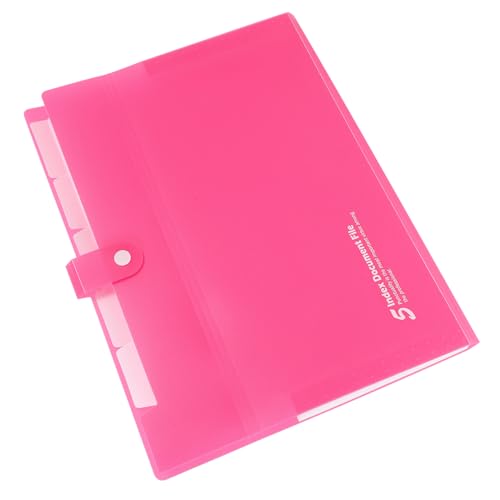 COHEALI Mehrschichtiger Orgelordner Papier Organizer Desktop Organizer Quittungsaufbewahrungshalter Papier Akten Organizer Erweiterbarer Ordner Speicher Aktenordner Dokumenten von COHEALI