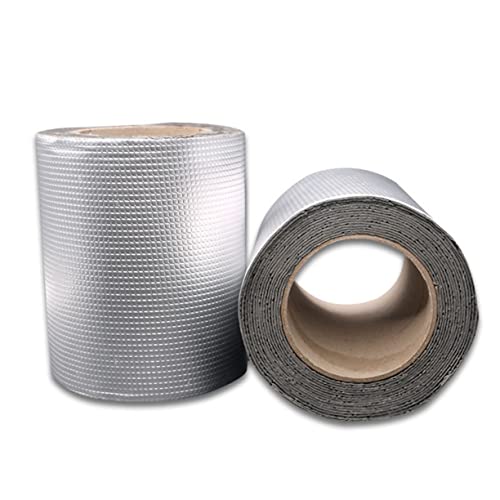 COHEALI Reparatur-Dichtband Aluminiumfolienband Wasserdichtes Band Boot-Dichtband Bruchband Reparaturband Wohnmobil-Material Klebeband Silbernes Haushalts-Schiebedach-Klebeband von COHEALI