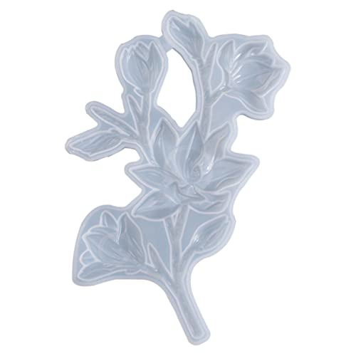 COHEALI Schimmel Blütenzweig geformte Form Blumen-Fondant-Form Gießformen für Blumen DIY zubehör handwerkzeug mould mold Silikonform für DIY DIY-Kristall-Epoxy-Form Kieselgel Transparent von COHEALI