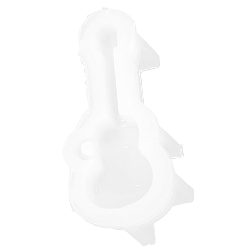 COHEALI Schlüsselanhängerform giesform soufleförmchen Violine Schlüsselanhänger Gießform kleine Seifenformen Sugarcraft-Form Silikonform einzigartige Schlüsselbundformen Gussform Kieselgel von COHEALI