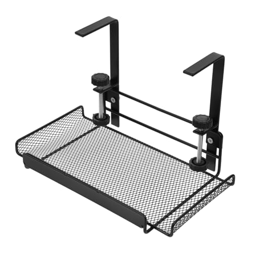 COHEALI Schreibtischablage Unter Dem Schreibtisch Kabelmanagement Unter Dem Schreibtisch Ablage Unter Dem Schreibtisch Kabelablage Schreibtisch Organizer Regal Stehpult Zubehör von COHEALI