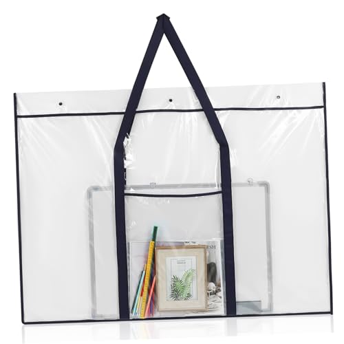 COHEALI Skizzenblock-tasche Künstler, Der Träger Hält Kunst-portfolio-tasche Plakathalter Kunst-portfolio-fall Ordner Für Kunstwerke Kunst Aufbewahrung Kunsttasche Papiertüte Bemalen Vlies von COHEALI