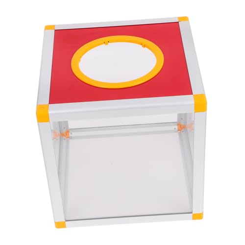 COHEALI Transparenter Tickethalter, Quadratische Tombola-box, Transparente Ticketbox, Tombola-los-behälter, Tombola-zeichnungsbox Für Geschäftliche Vorschläge, Briefkasten, 20 Cm von COHEALI